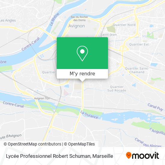 Lycée Professionnel Robert Schuman plan