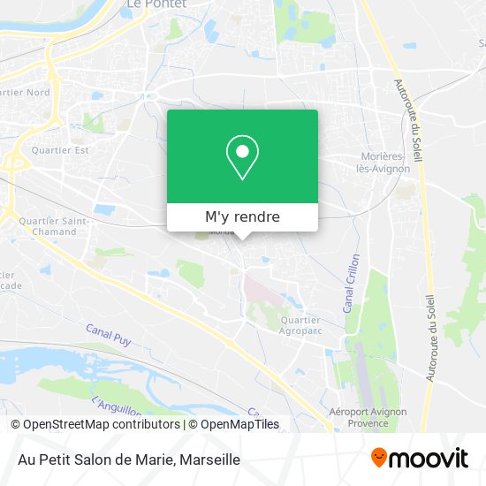 Au Petit Salon de Marie plan