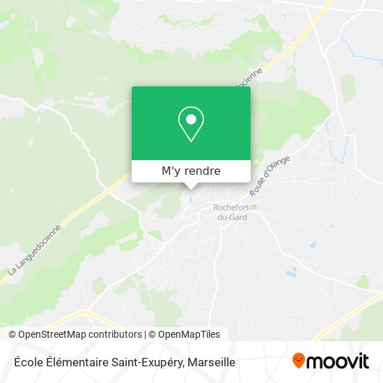 École Élémentaire Saint-Exupéry plan