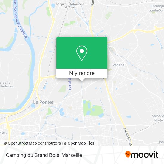 Camping du Grand Bois plan