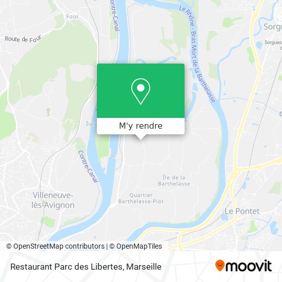 Restaurant Parc des Libertes plan
