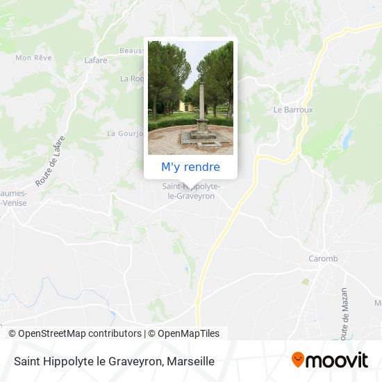 Saint Hippolyte le Graveyron plan