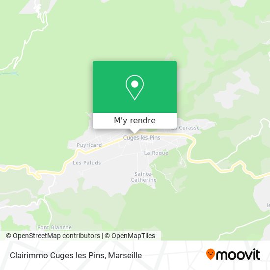 Clairimmo Cuges les Pins plan