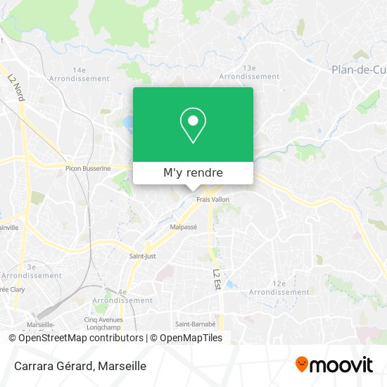 Carrara Gérard plan