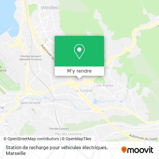 Station de recharge pour véhicules électriques plan