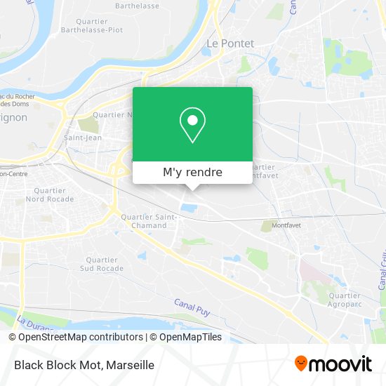 Black Block Mot plan