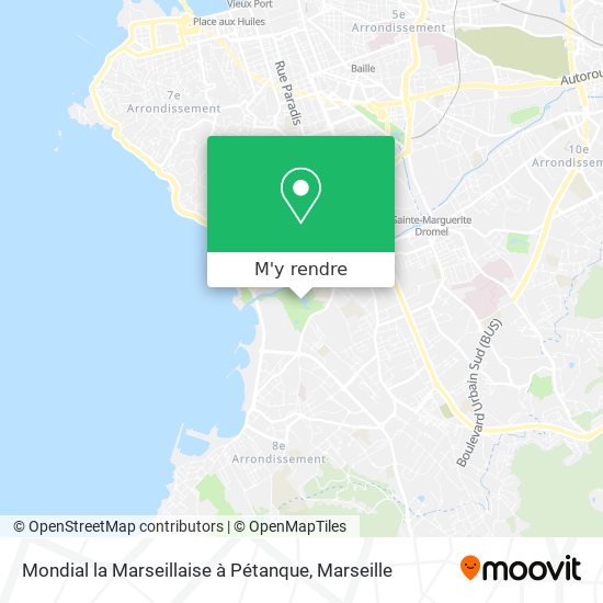 Mondial la Marseillaise à Pétanque plan