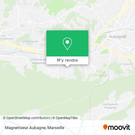 Magnetiseur Aubagne plan