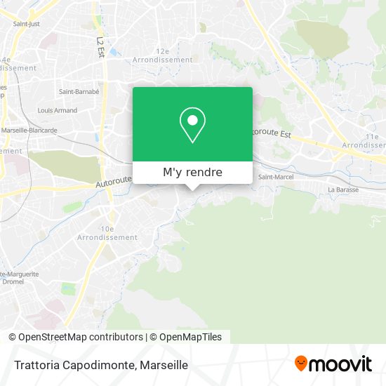 Trattoria Capodimonte plan