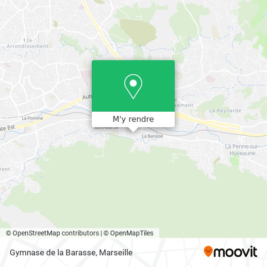 Gymnase de la Barasse plan