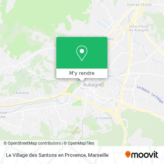 Le Village des Santons en Provence plan