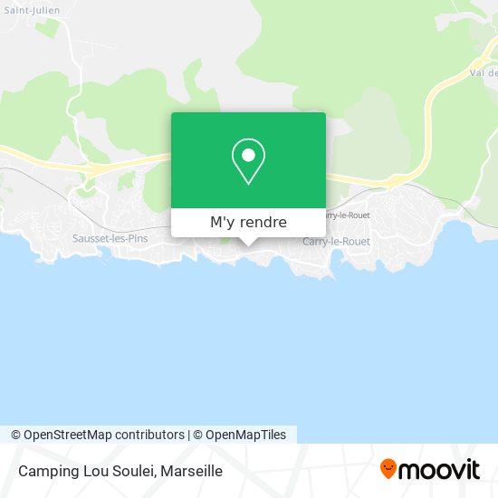 Camping Lou Soulei plan