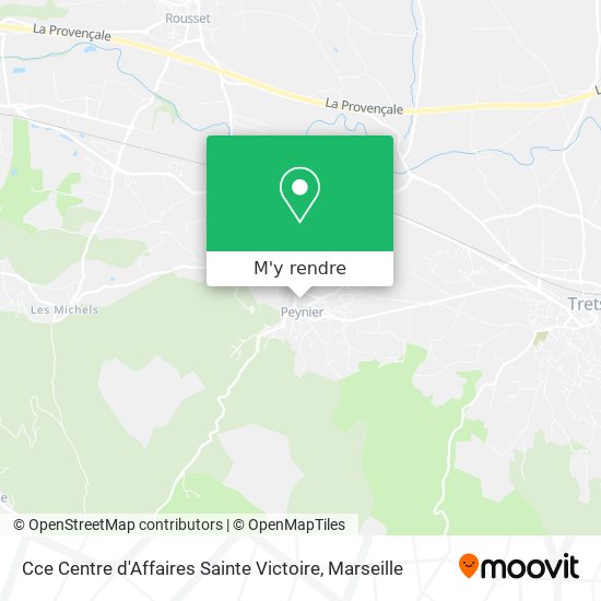 Cce Centre d'Affaires Sainte Victoire plan