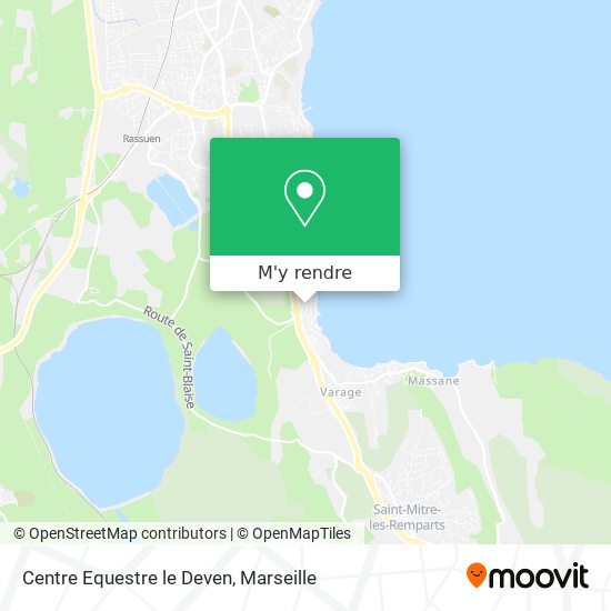 Centre Equestre le Deven plan