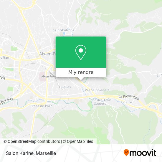 Salon Karine plan