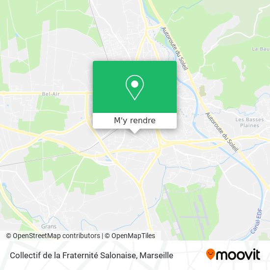Collectif de la Fraternité Salonaise plan