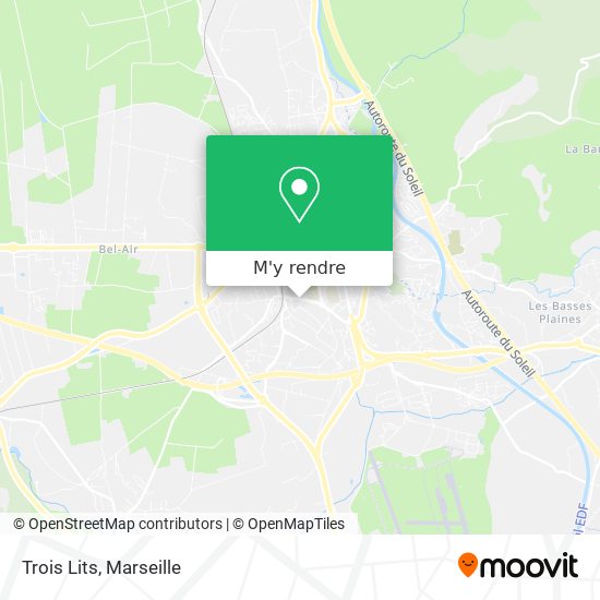 Trois Lits plan