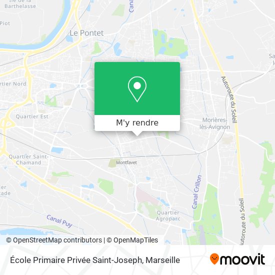 École Primaire Privée Saint-Joseph plan