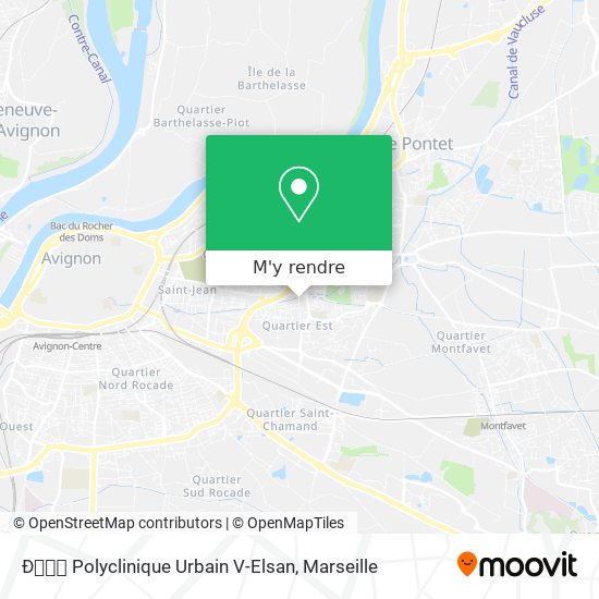 Ðﾟﾏﾥ Polyclinique Urbain V-Elsan plan