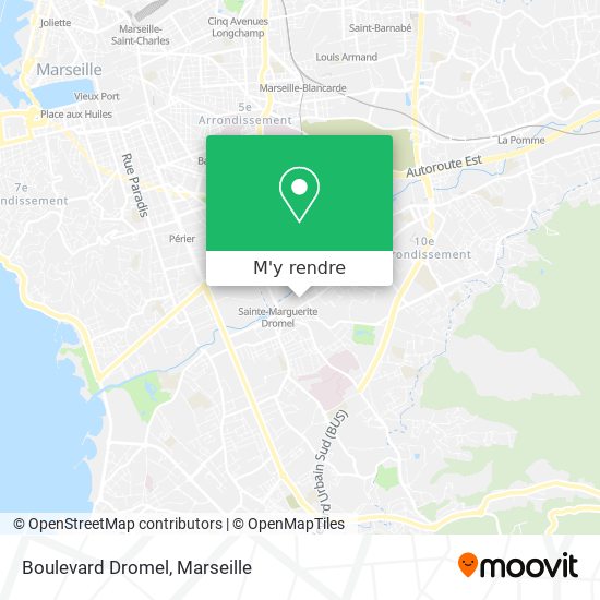 Boulevard Dromel plan