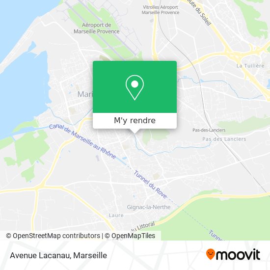 Avenue Lacanau plan