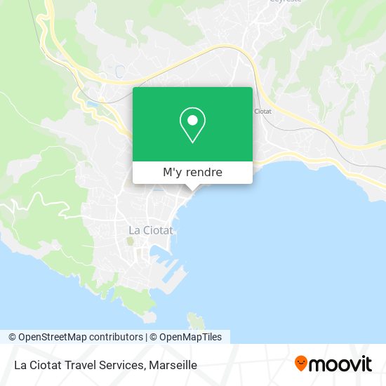 La Ciotat Travel Services plan