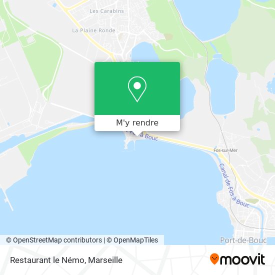 Restaurant le Némo plan