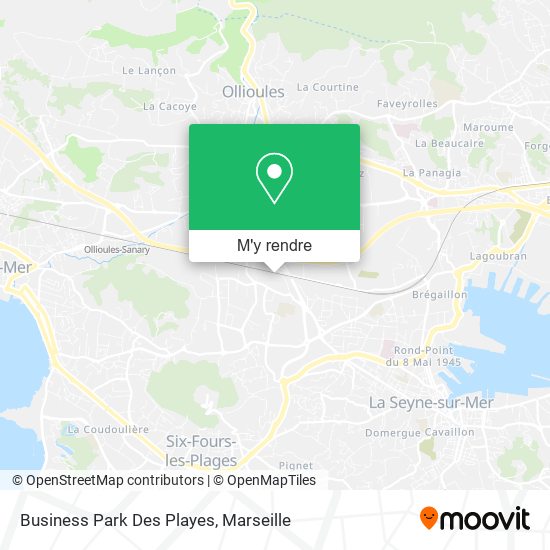 Business Park Des Playes plan