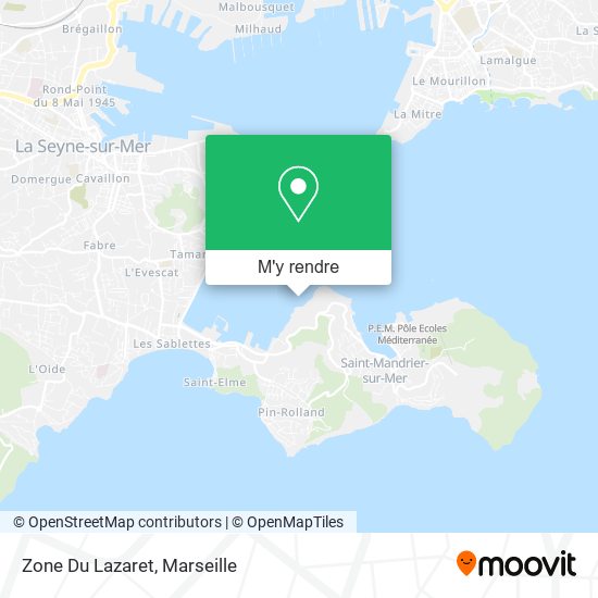 Zone Du Lazaret plan
