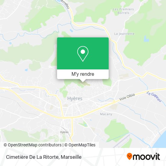 Cimetière De La Ritorte plan