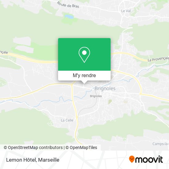 Lemon Hôtel plan