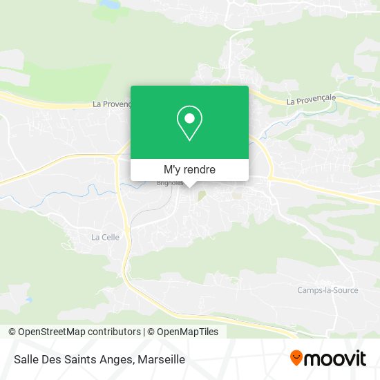Salle Des Saints Anges plan