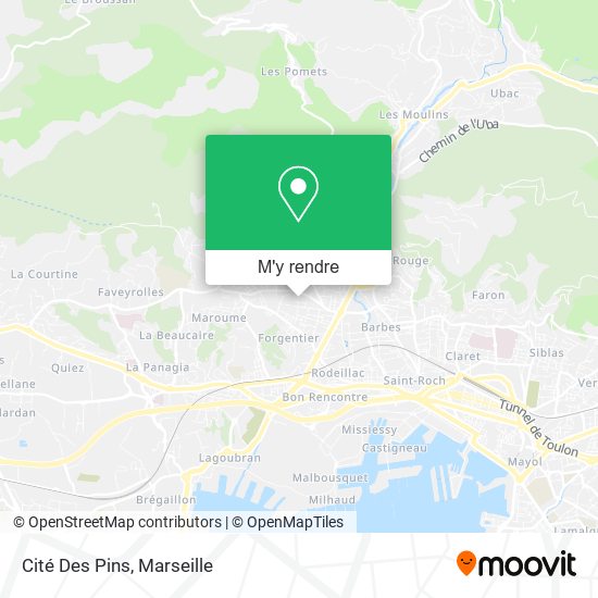Cité Des Pins plan