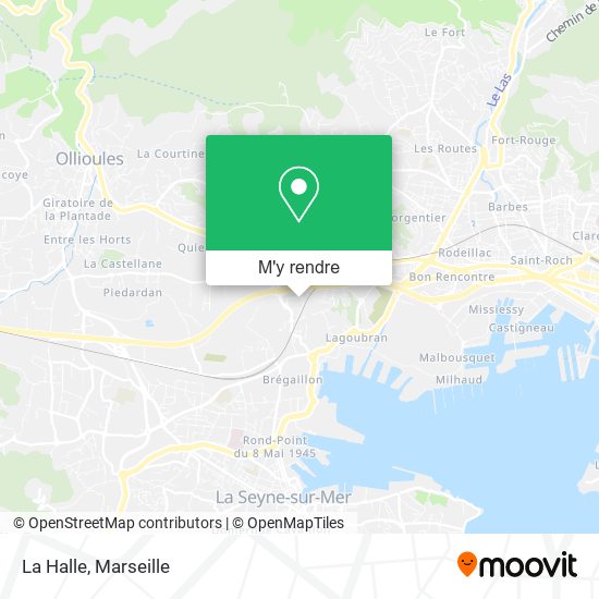 La Halle plan