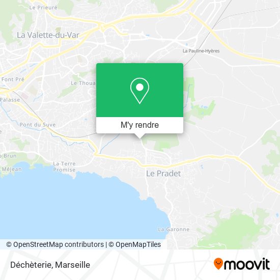 Déchèterie plan