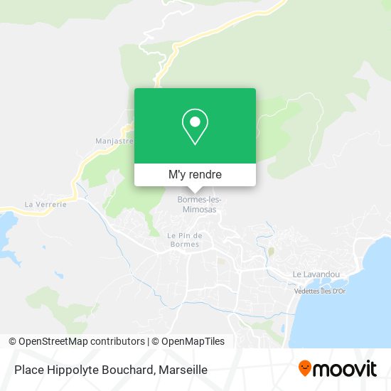 Place Hippolyte Bouchard plan