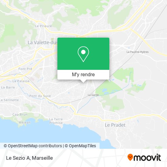 Le Sezio A plan