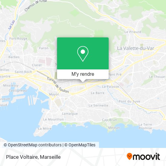 Place Voltaire plan
