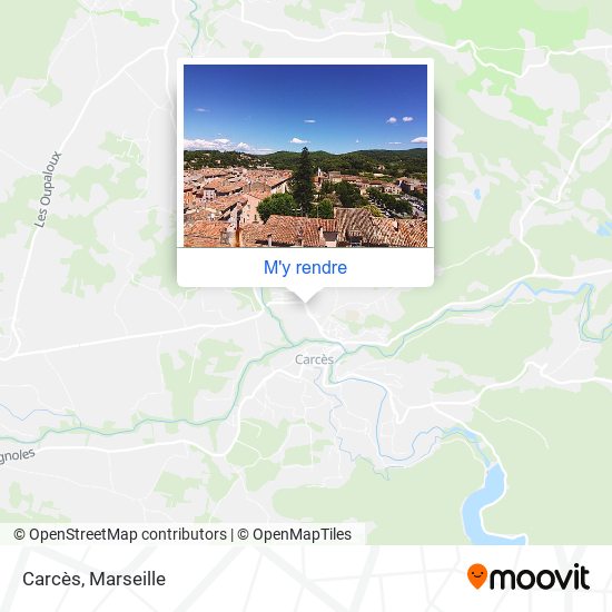 Carcès plan