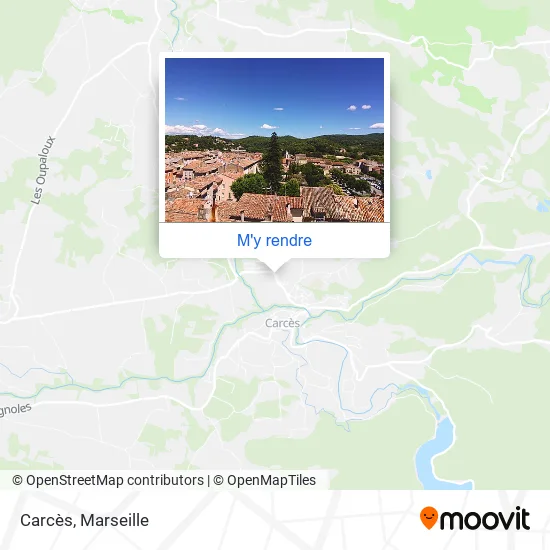 Carcès plan