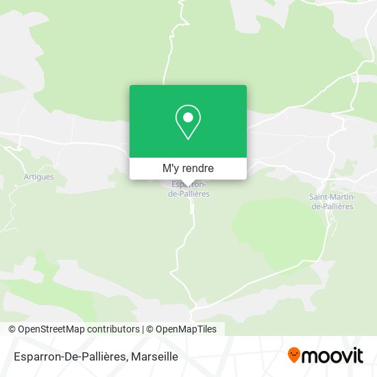 Esparron-De-Pallières plan
