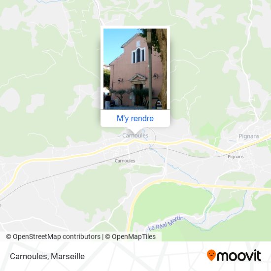 Carnoules plan