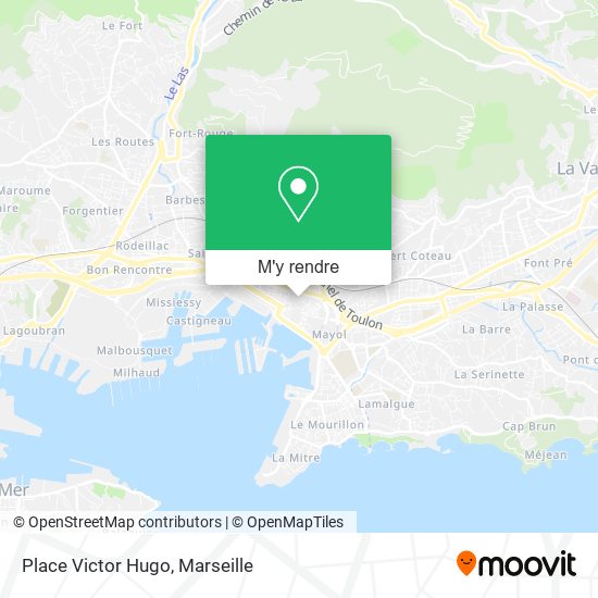Place Victor Hugo plan