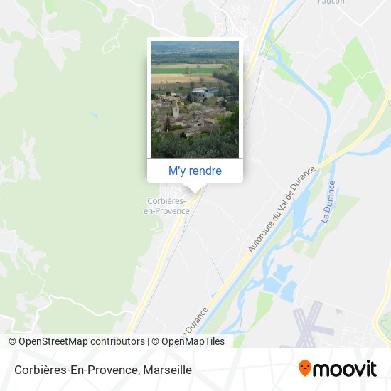 Corbières-En-Provence plan