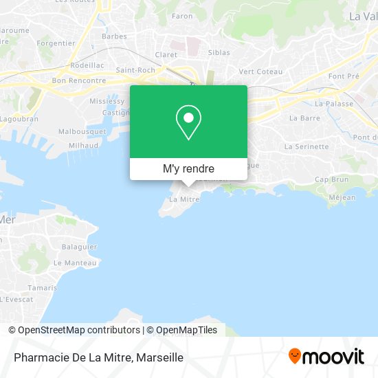 Pharmacie De La Mitre plan
