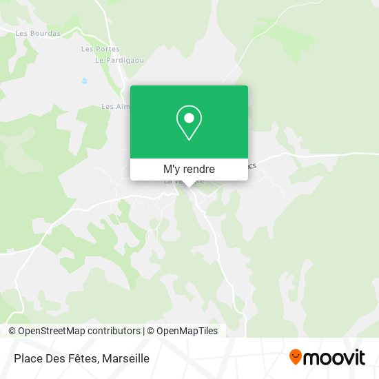 Place Des Fêtes plan
