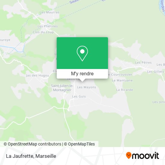 La Jaufrette plan