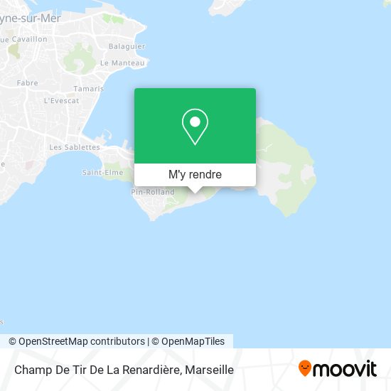 Champ De Tir De La Renardière plan