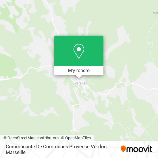 Communauté De Communes Provence Verdon plan