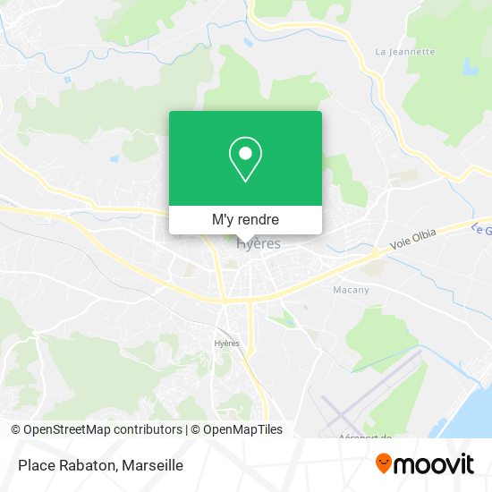 Place Rabaton plan